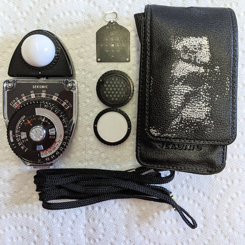 Sekonic Studio Deluxe Light Meter  L-398 - Near Mint Condition