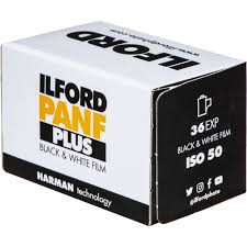Ilford Pan F Plus 50 ASA 35mm 36 exposures